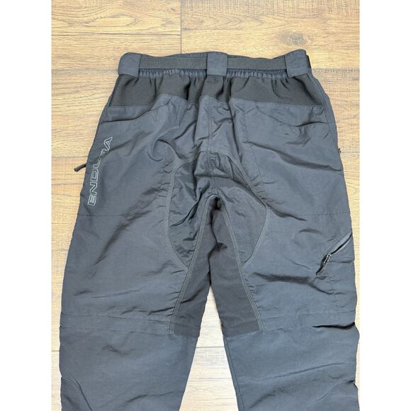 ENDURA Men's Hummvee Zip Off Pants Black Mountain Cycling Pants Size Large - Picture 6 of 9